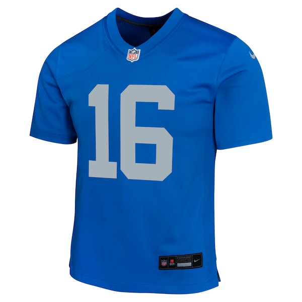 Jared Goff Detroit Lions Nike Youth Alternate Game Jersey -  Blue