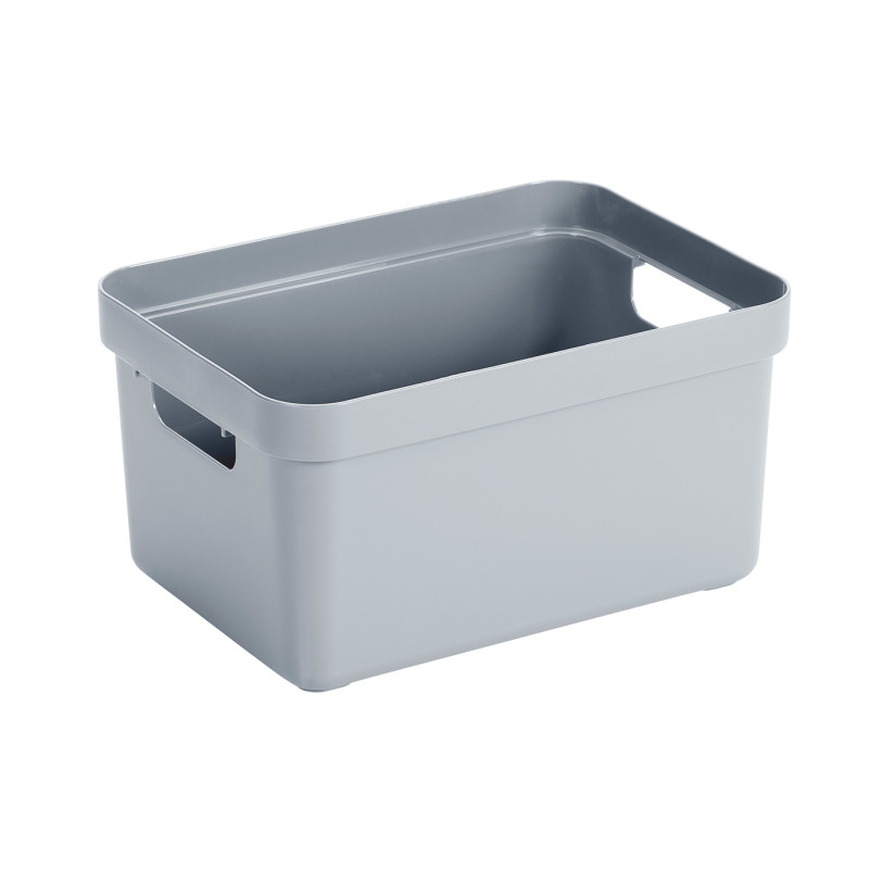 Box de rangement Sigma home bleu gris 13 L SUNWARE