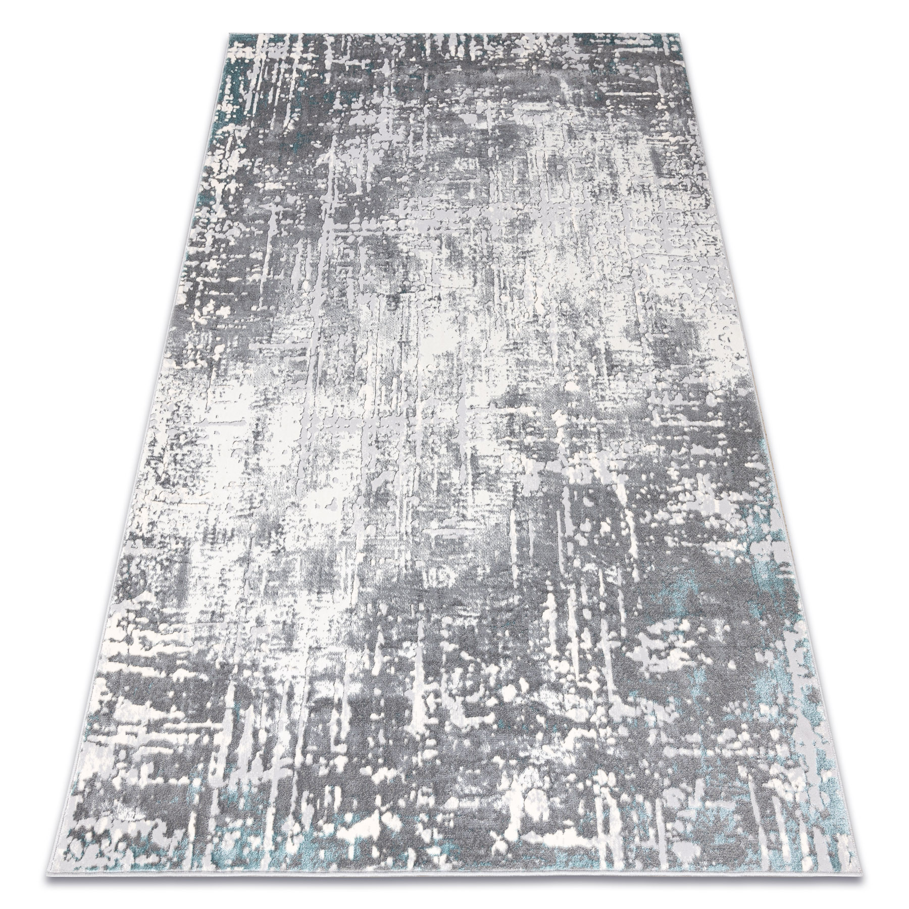Dywan CORE W9782 Przecierany - Strukturalny, dwa poziomy runa, 80x150 cm