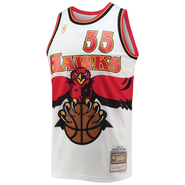 Dikembe Mutombo Atlanta Hawks  1996/97 Hardwood Classics Swingman Jersey - White