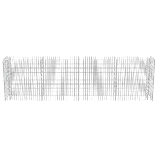 NNEVL Gabion Raised Bed Galvanised Steel 360x50x100 cm