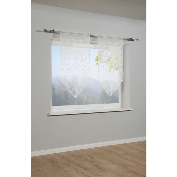 Schiebevorhang, Ranke, LxB: 120x60 cm, naturfarben