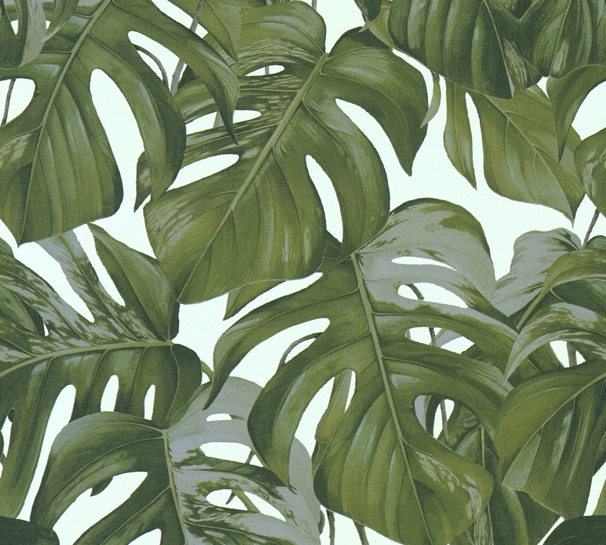 Michalsky Living behang figuratief motief groen en blauw - 53 cm x 10,05 m - AS-365193