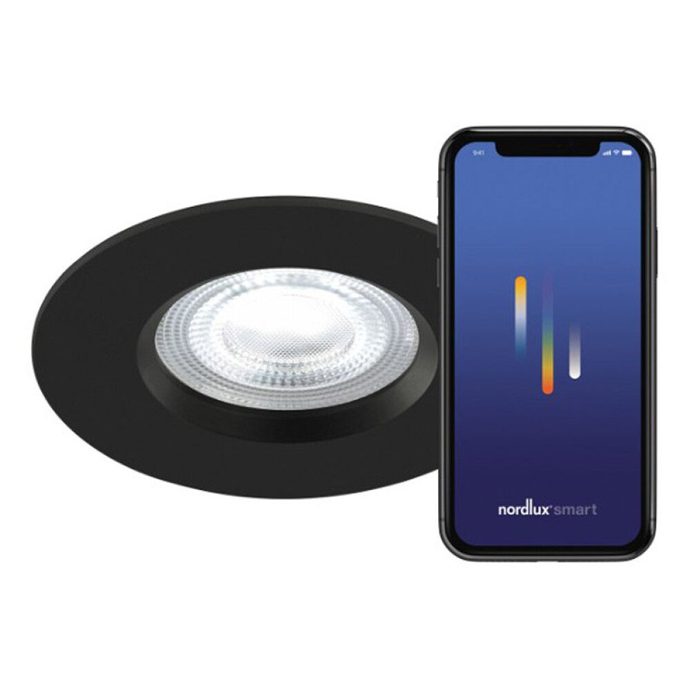 DOWNLIGHTS NORDLUX DON SMART 2700-6500K SVART