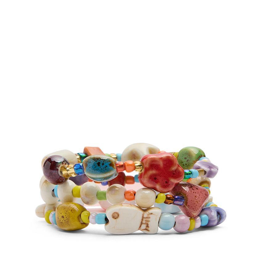 Manfield Multicolor 3-pack kralenarmbanden