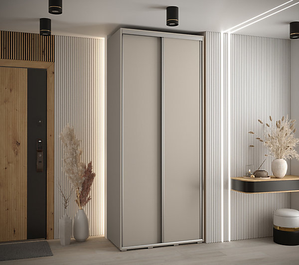 Armoire Dakota 1 a portes coulissantes 100/60/235,2portes