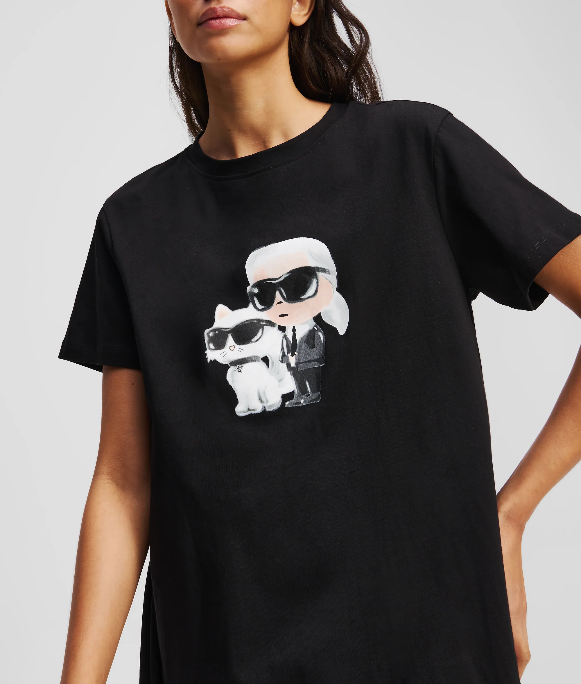 IKON T-SHIRT PAJAMA DRESS