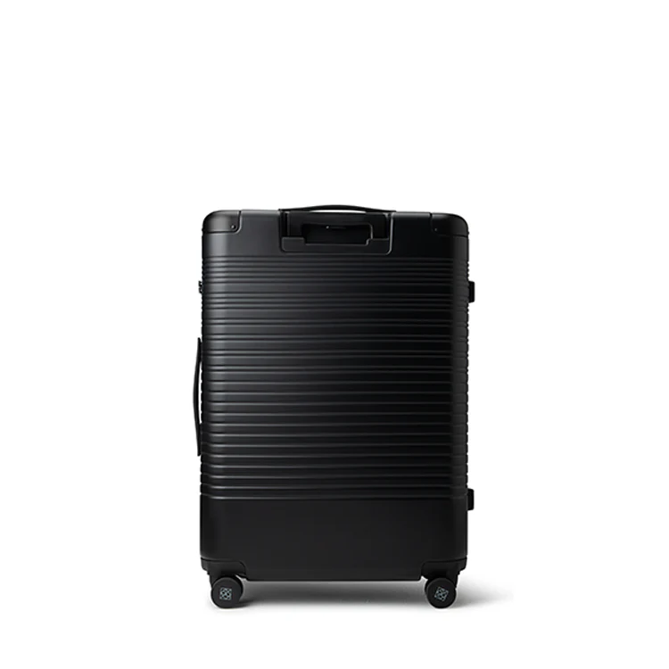 The Milan – Medium Black Check-In Suitcase