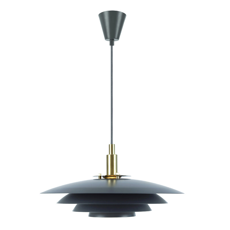 Nordlux Bretagne Hanglamp - Ø38cm - G9 - Grijs