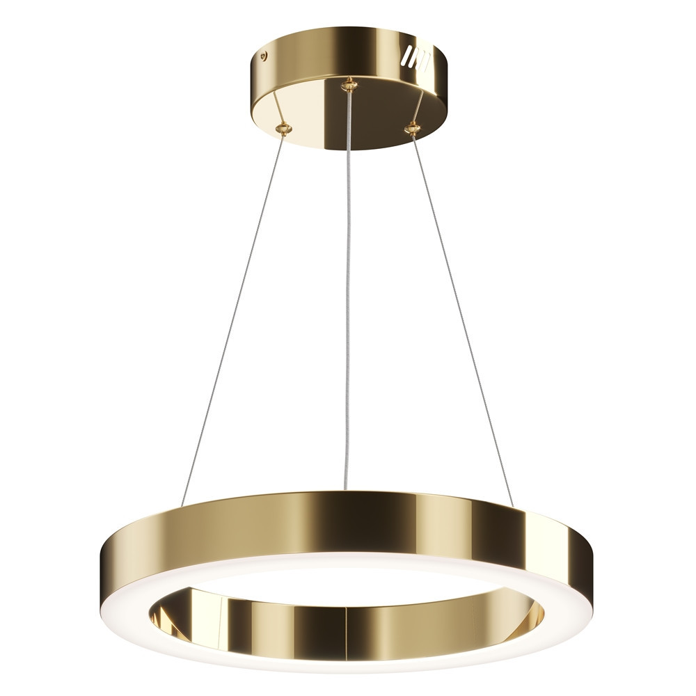 Lampa wisząca SATURNO mosiężno-złota LED 1x36W 4000K 2500lm Maytoni