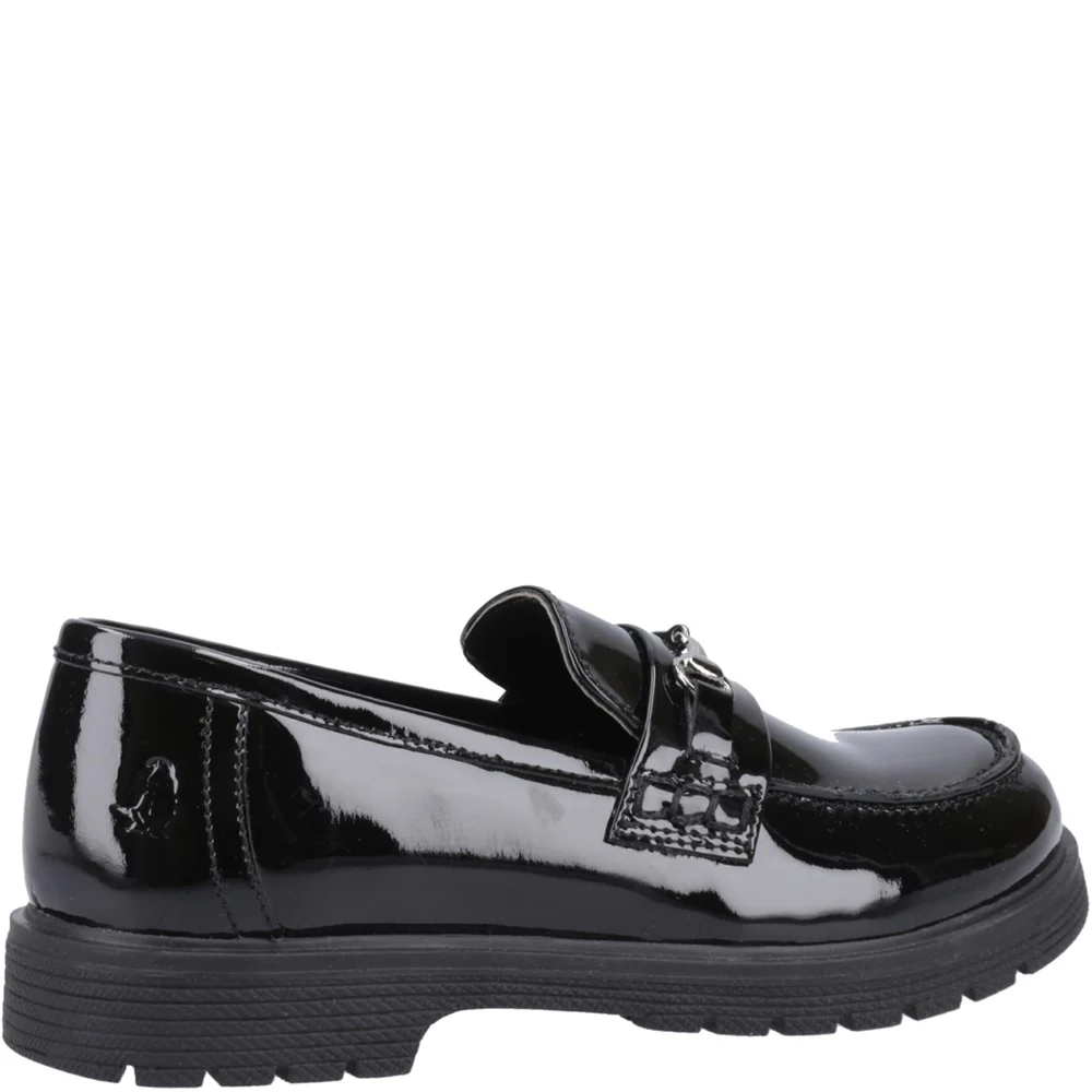 Hush Puppies Lydia Patent Senior School Shoes