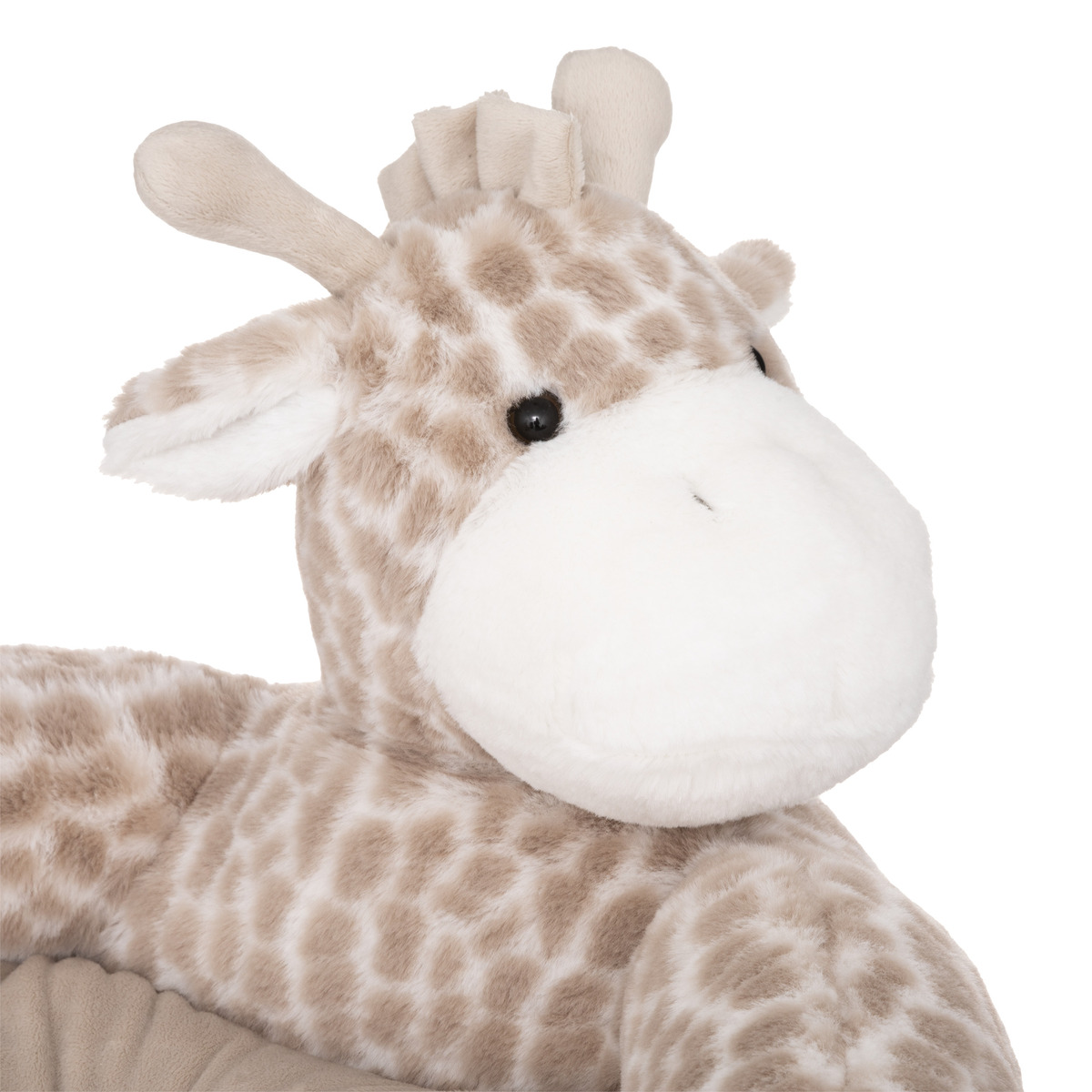Kids armchair "Giraffe" Beige and White