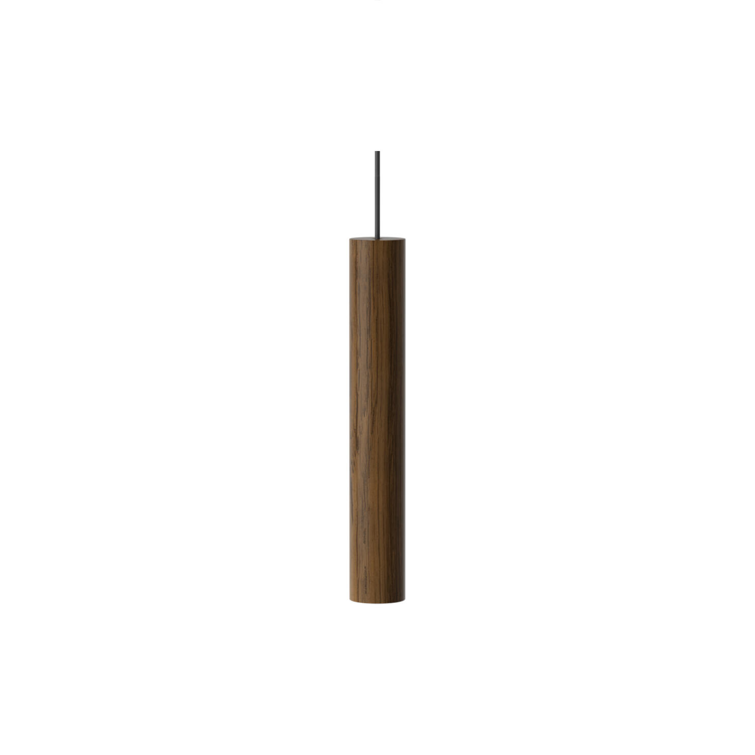 Chimes Short Pendant, dark oak