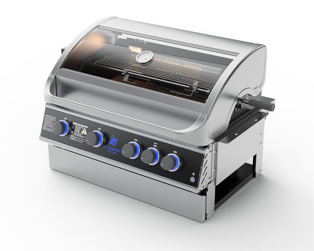 Beefmaster Deluxe T-Series 4 Burner Build-In BBQ