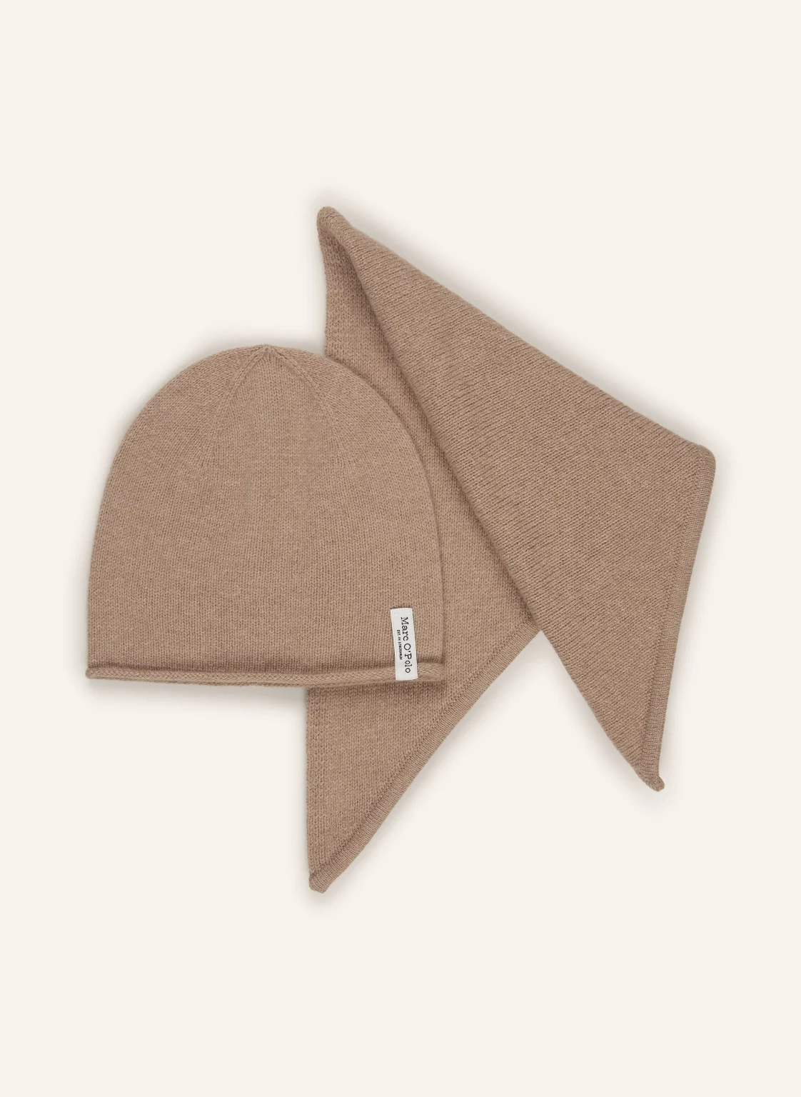 Marc O'Polo Set: Dreiecktstuch und Mütze