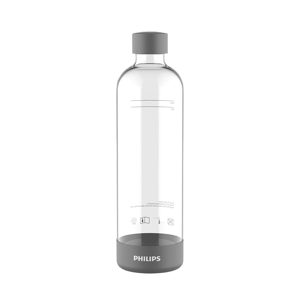 Bouteille 1L pour machine à soda Gris x2