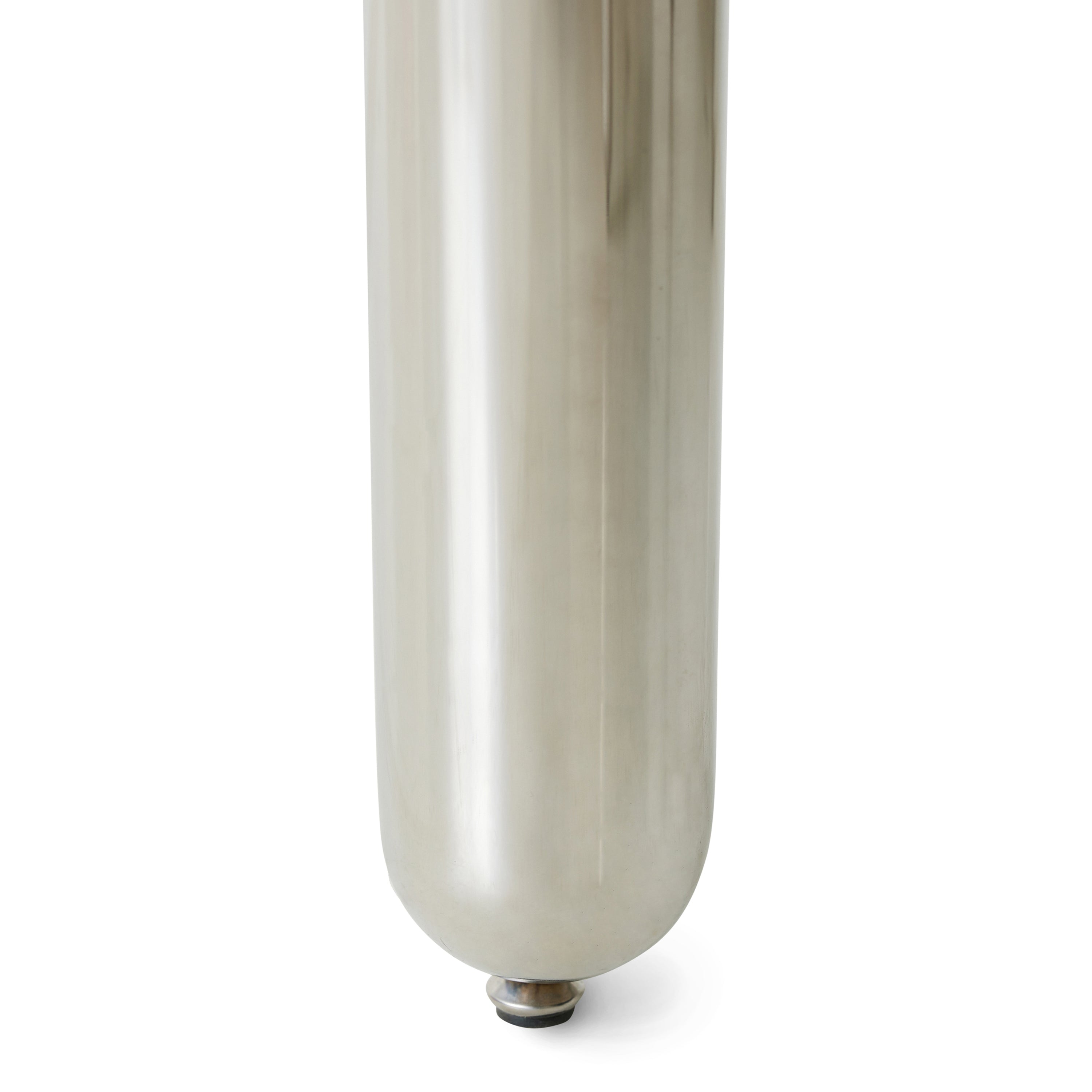 HKliving Chrome Lounge Fauteuil - Velvet Brown