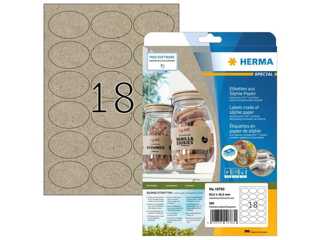 Etiketten 20er-Set Herma