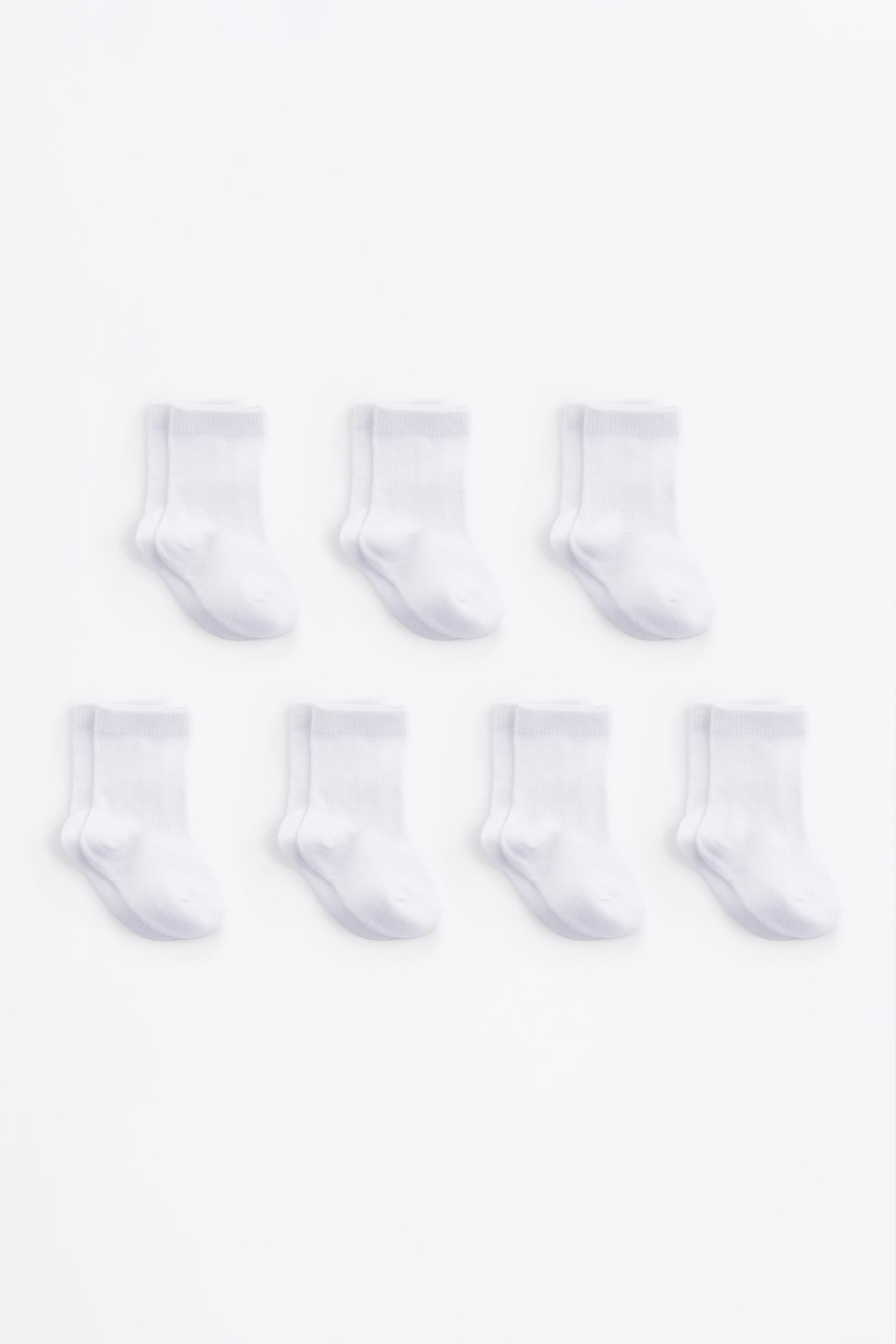 Calcetines largos color block (Pack 7)