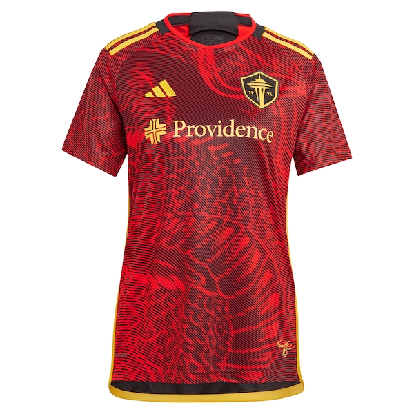 Pedro de la Vega Seattle Sounders FC adidas Women's 2024 The Bruce Lee Kit Replica Player Jersey – Red