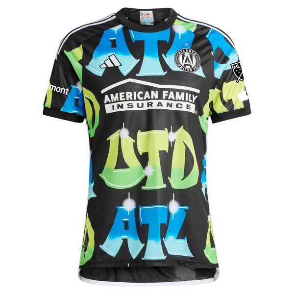 Atlanta United FC adidas 2024 The 404 Authentic Jersey - Black