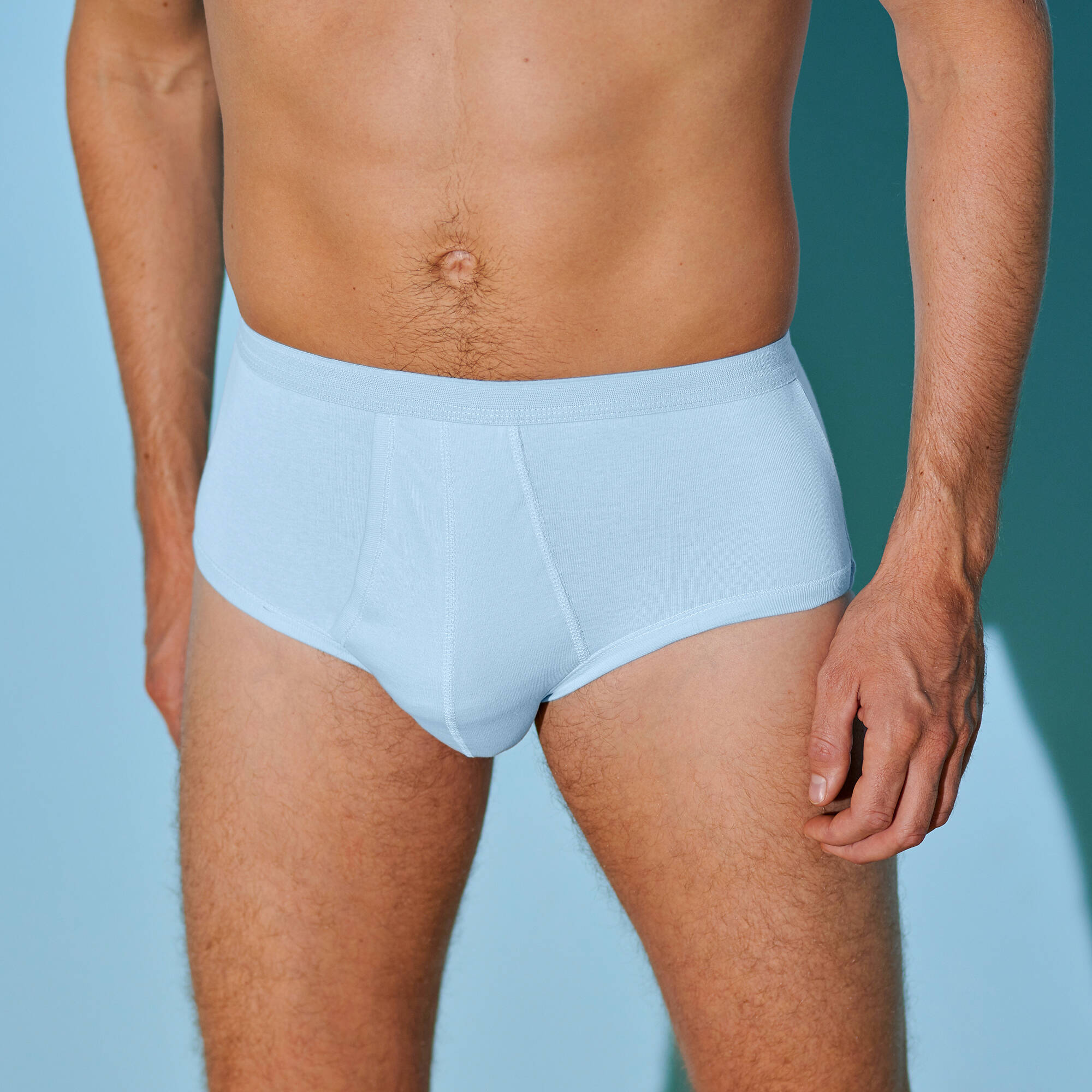 Slip ouvert taille haute - lot de 2