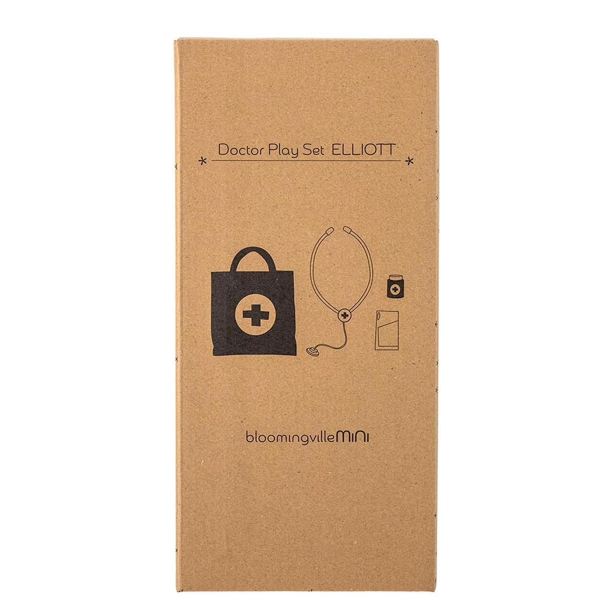 Bloomingville Mini - Elliott Spielset / Arzt, rot