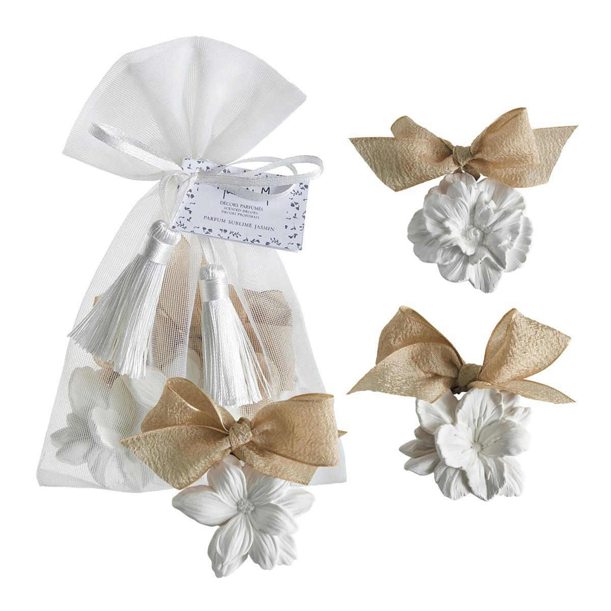 - Pochon de 3 décors parfumés - Sublime Jasmin