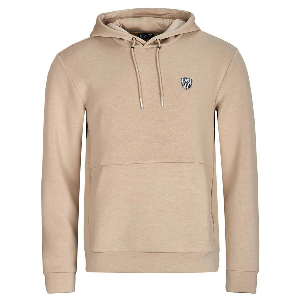Emporio Armani EA7 - TRAIN PREMIUM SHIELD HOODIE 8NPM21 - Taupe