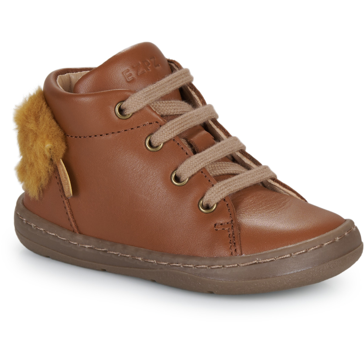 Easy Peasy - MY DUCKIE'S MID LACET - Brown