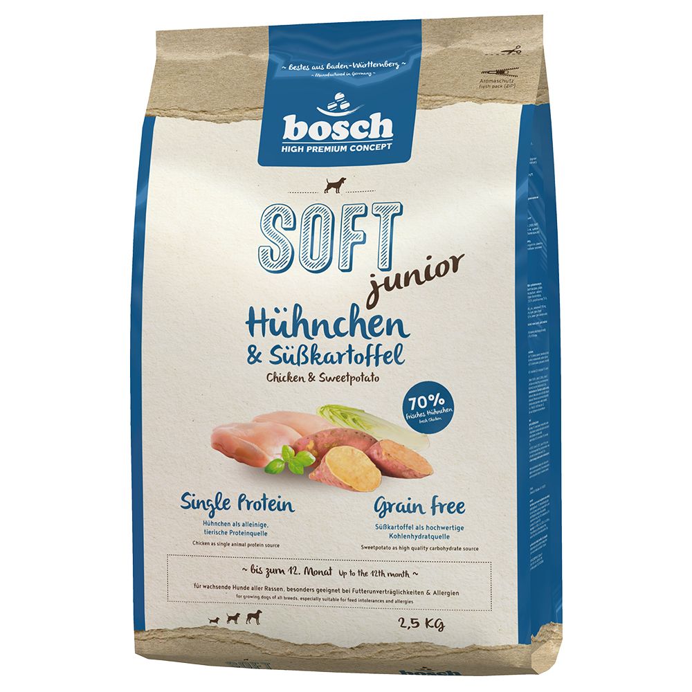 bosch Soft Junior Chicken & Sweet Potato HPC Dog Food