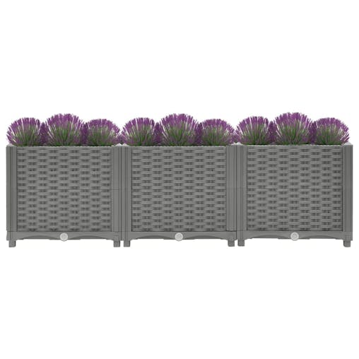 NNEVL Raised Bed 120x40x38 cm Polypropylene