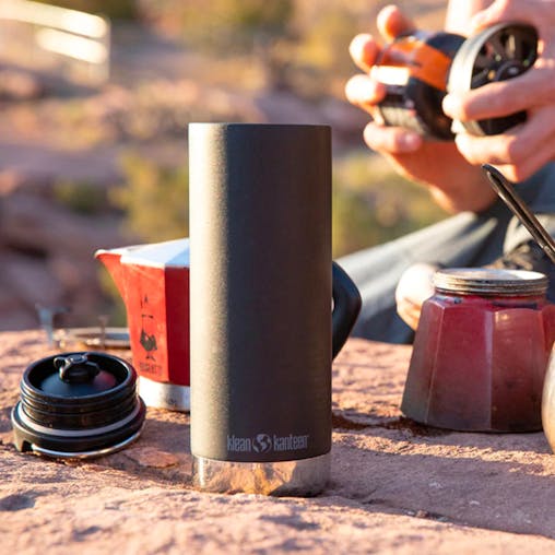 Klean Kanteen 16Oz 473Ml Insulated Tkwide Stainless W/ Cafe Cap Water Bottle