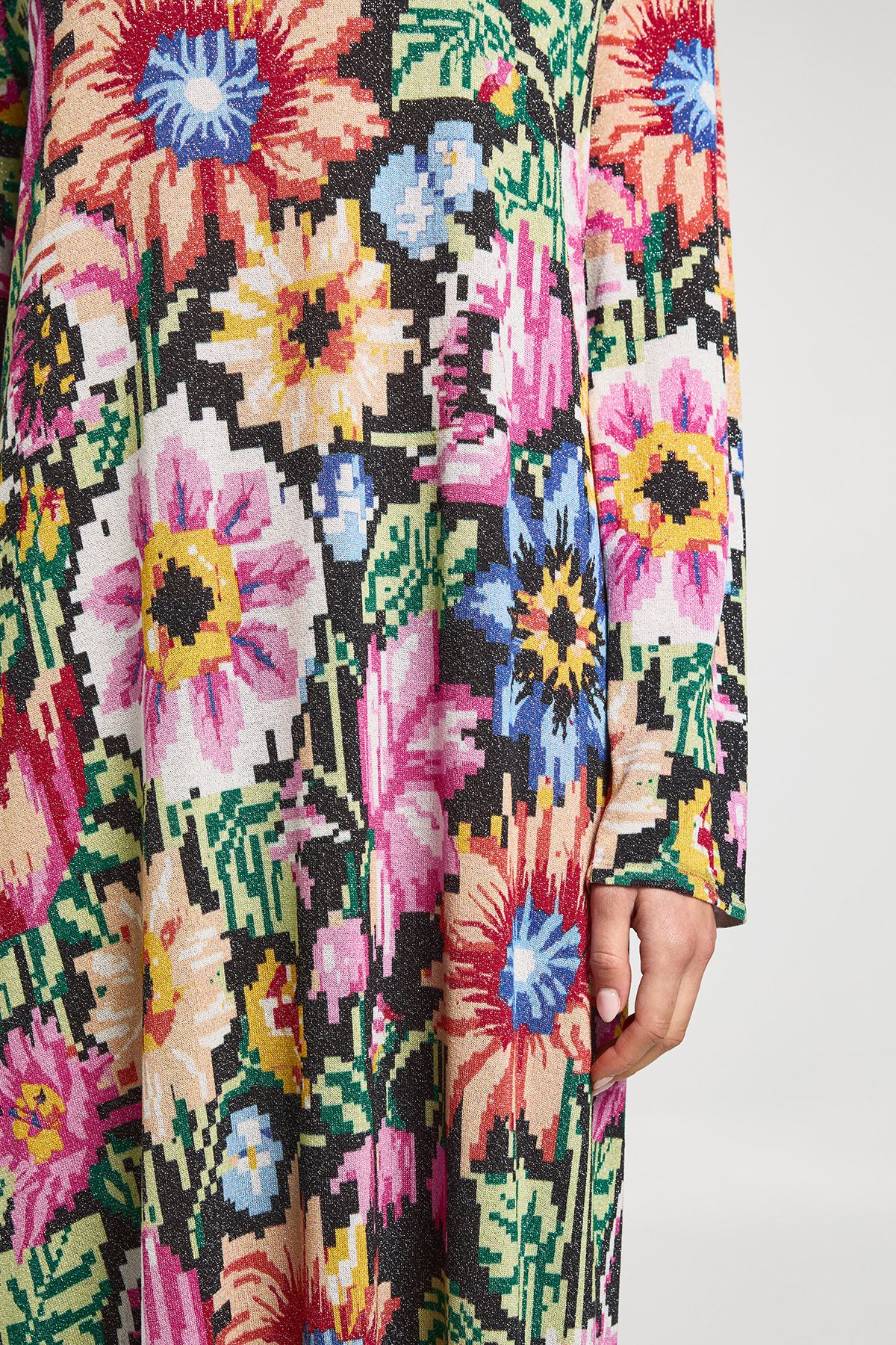 Debenhams Ashish Pixel Floral Maxi Dress