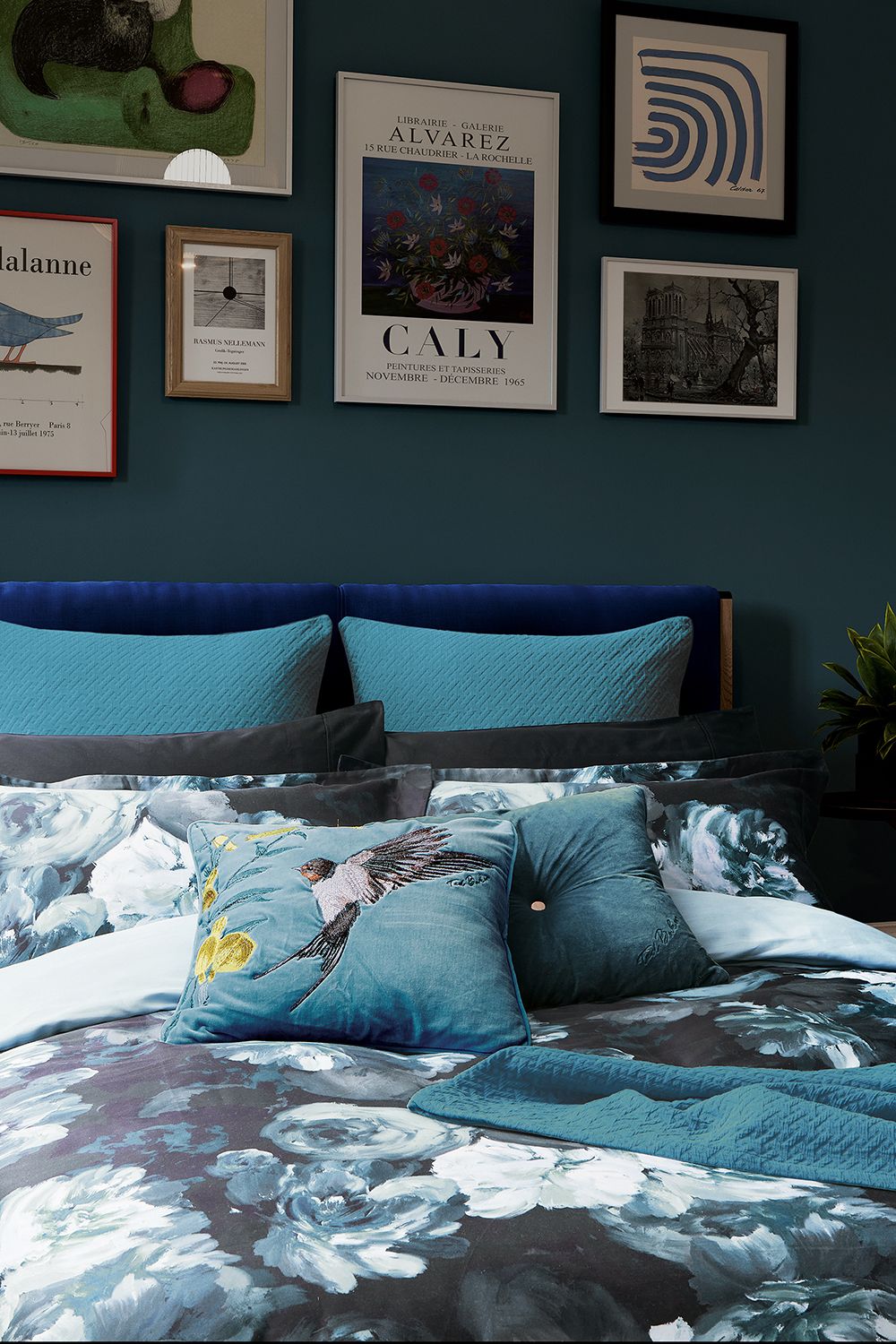 Ted Baker Painted Blooms' Cotton Duvet Cover Set