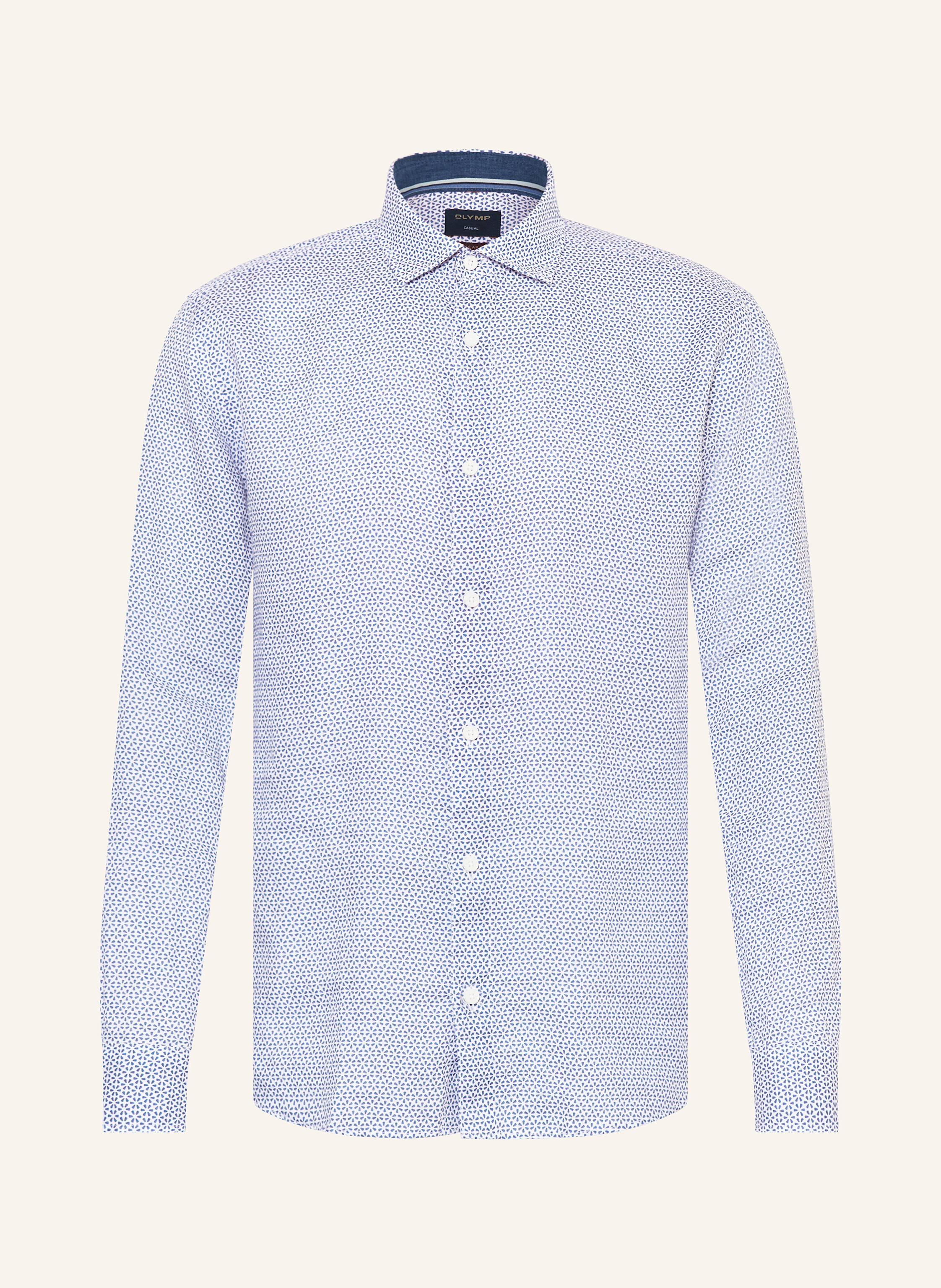 OLYMP Hemd Casual regular fit aus Leinen
