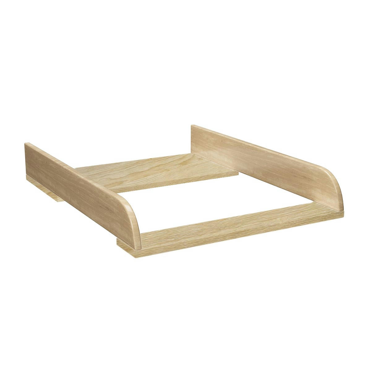 TRAPÈZE - Commode plan à langer blanc naturel