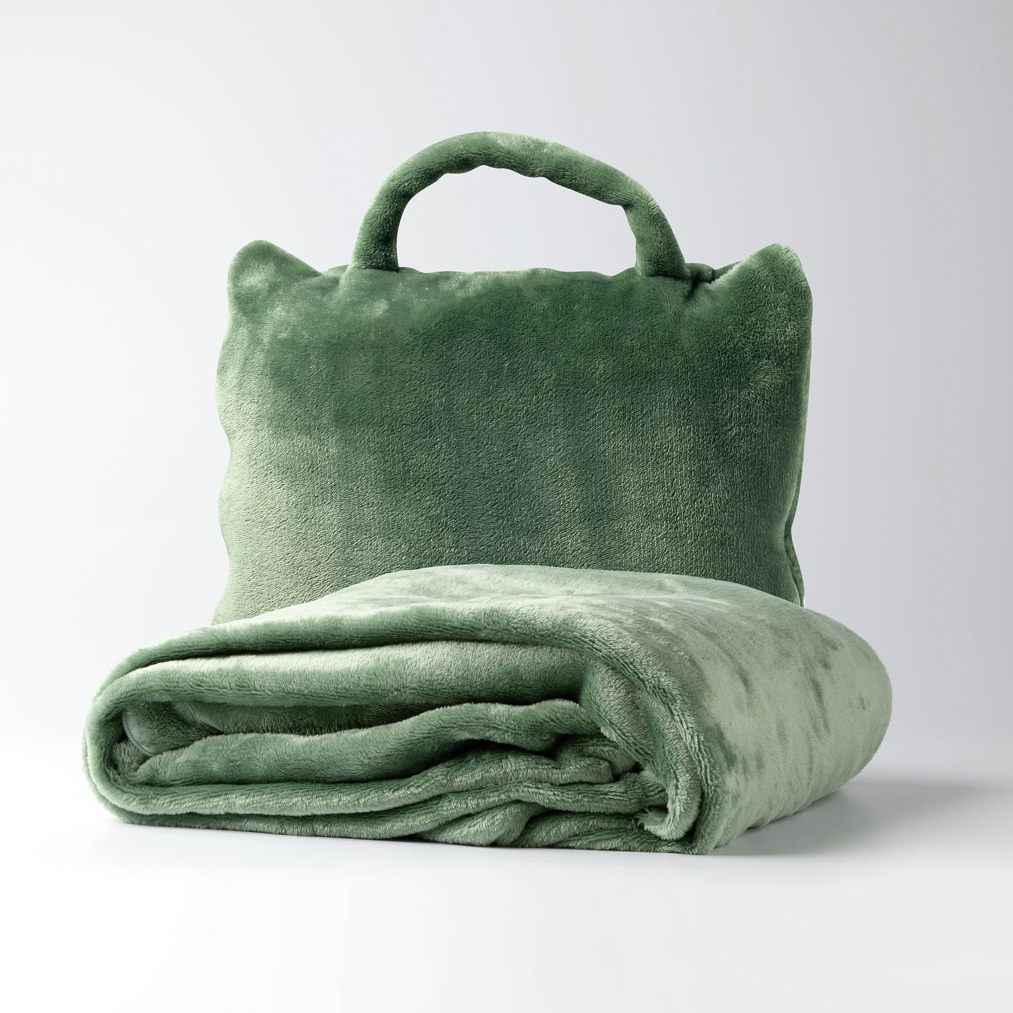 TESSA - TESSA - Plaid Plaid to Go - 130x150 cm - Hedge Green