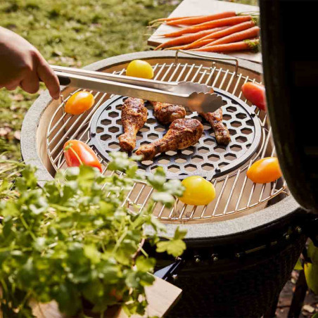 Grille de saisie en fonte Flip Grid - Grill Guru