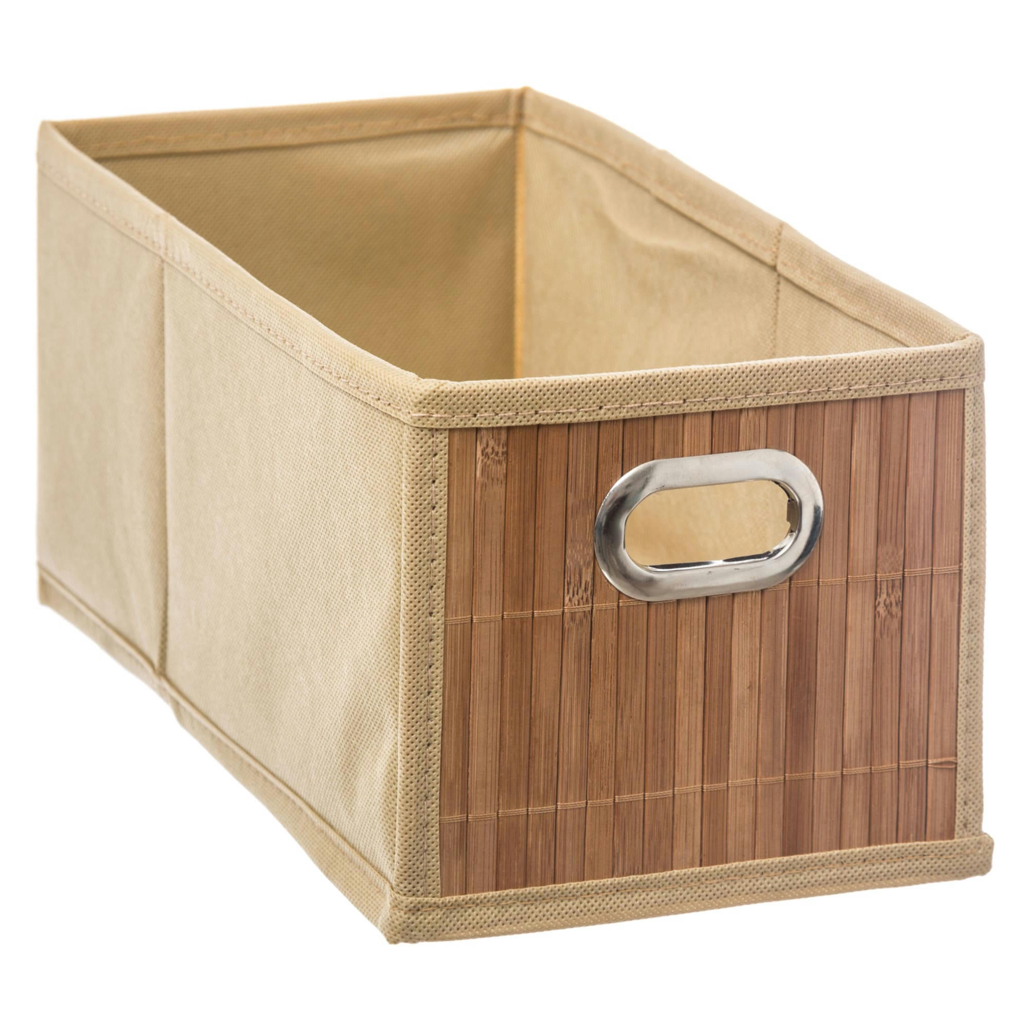 - Boîte de rangement bambou - 15x14x31cm