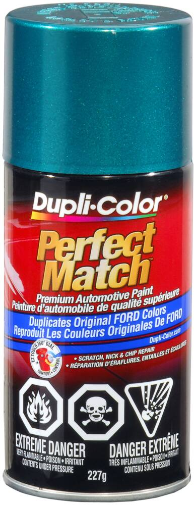 Dupli-Color Perfect Match Premium Acrylic Lacquer Automotive Aerosol Spray Paint, Pacific Green (PS), 227-g