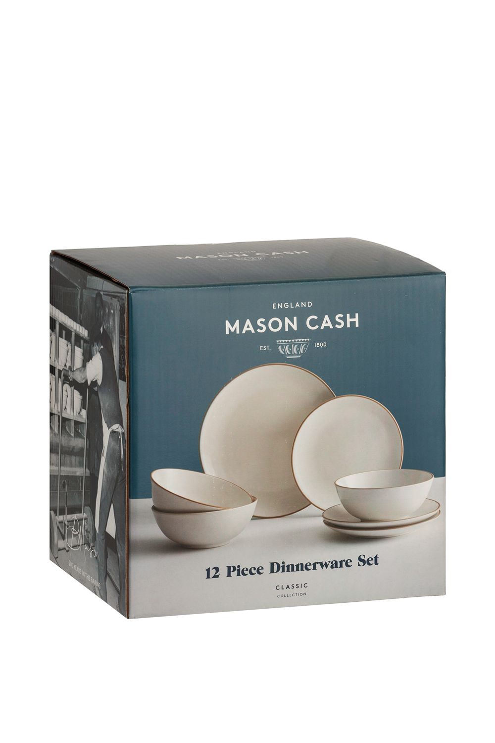 Mason Cash Classic' Collection 12 Piece Dinner Set