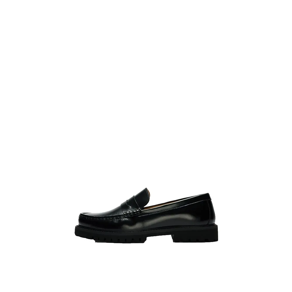 Selected Hugo Leather Penny loafers