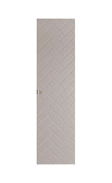Meuble colonne suspendu de salle de bain MADIS CACHEMIRE 35 X 136 cm G