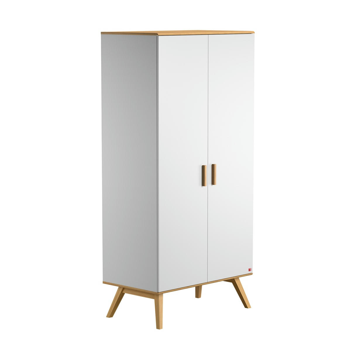NAUTIS - Armoire 2 portes blanc