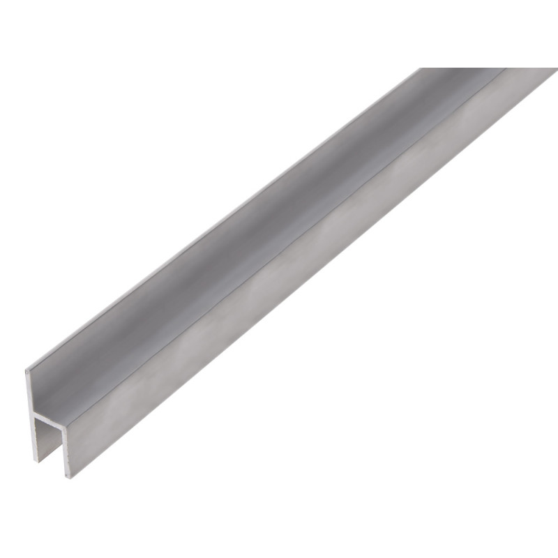 Profilé chaise en aluminium anodisé 26 x 11 x 1,5 x 8 mm 1 m ALBERTS