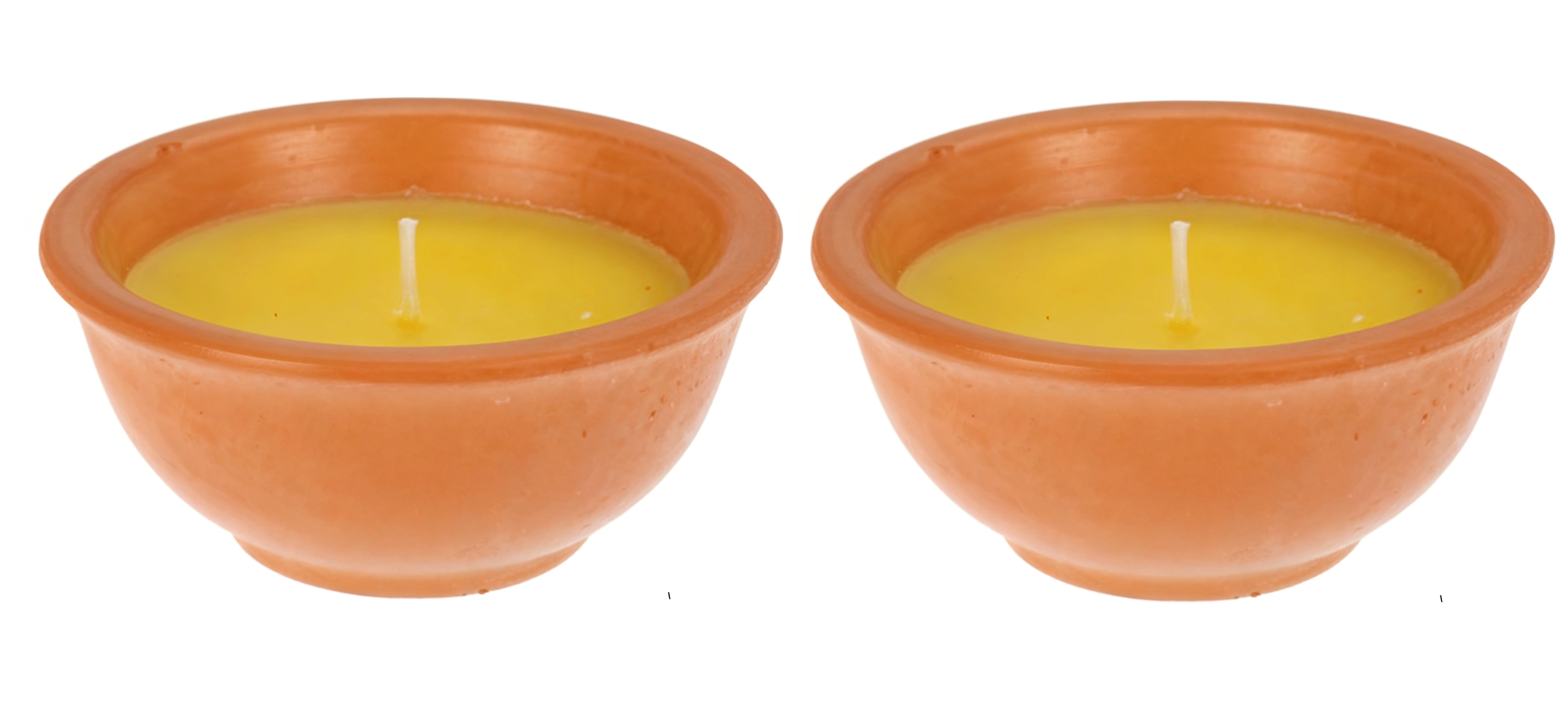 Zestaw 2 sztuk Świeca Citronella 18x9x3,5