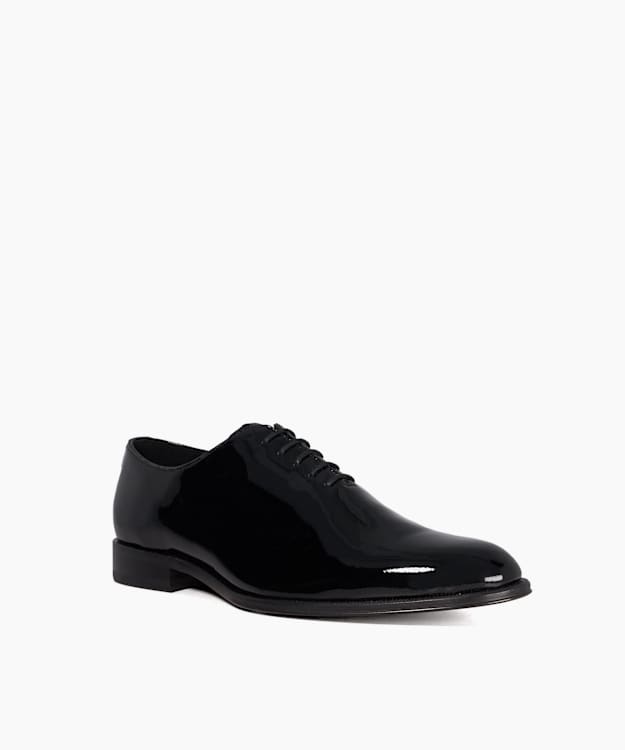 Sylvester Black - Premium Wholecut Leather Sole Lace-Ups