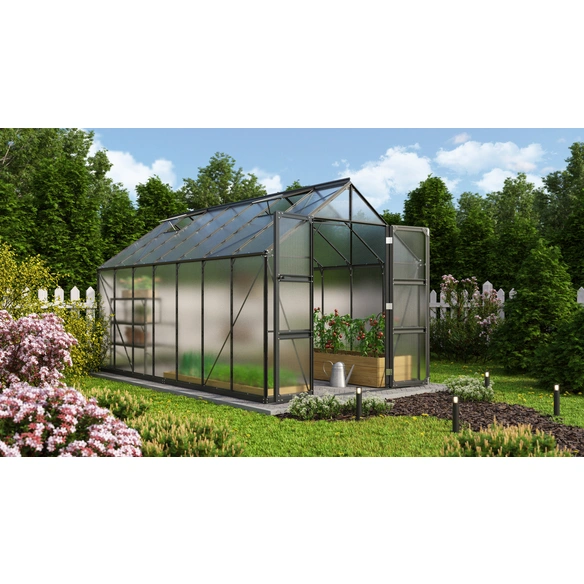 Gewächshaus »Domus 11500«, BxHxL: 257 x 252 x 449 cm