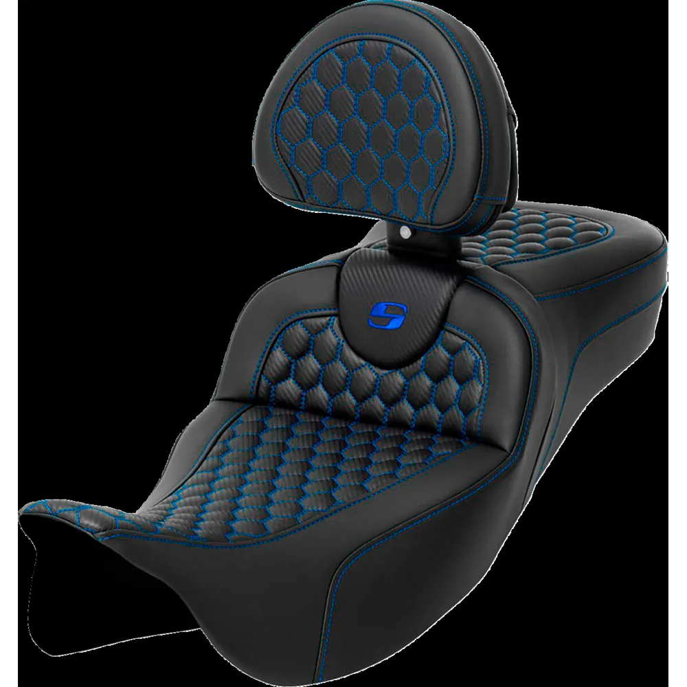 Saddlemen Roadsofa™ Harley Davidson FLH 1868 ABS 21/FLHFB 1868 ABS 23/FLHR 1584 08-11 808-07B-190B1 motorcycle seat